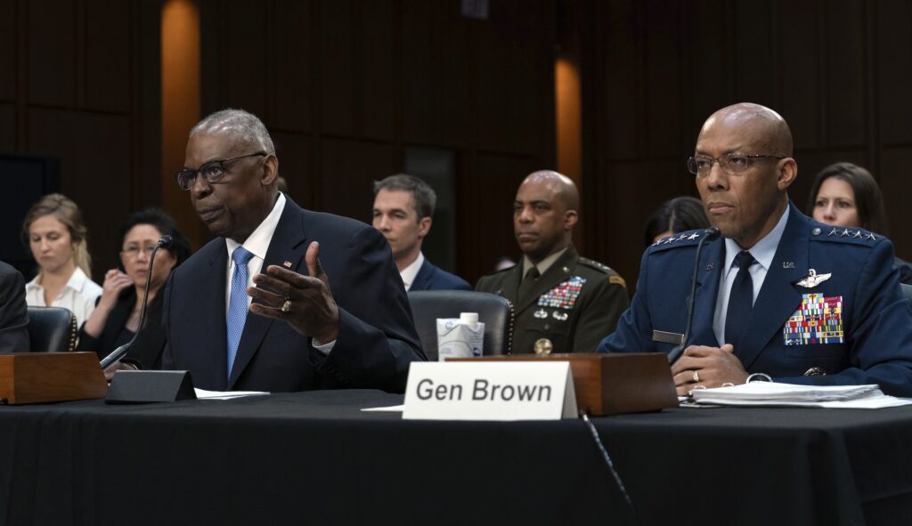LIVE: Secretary of Defense and Joint Chiefs Chairman testify before Senate on 2025 budget