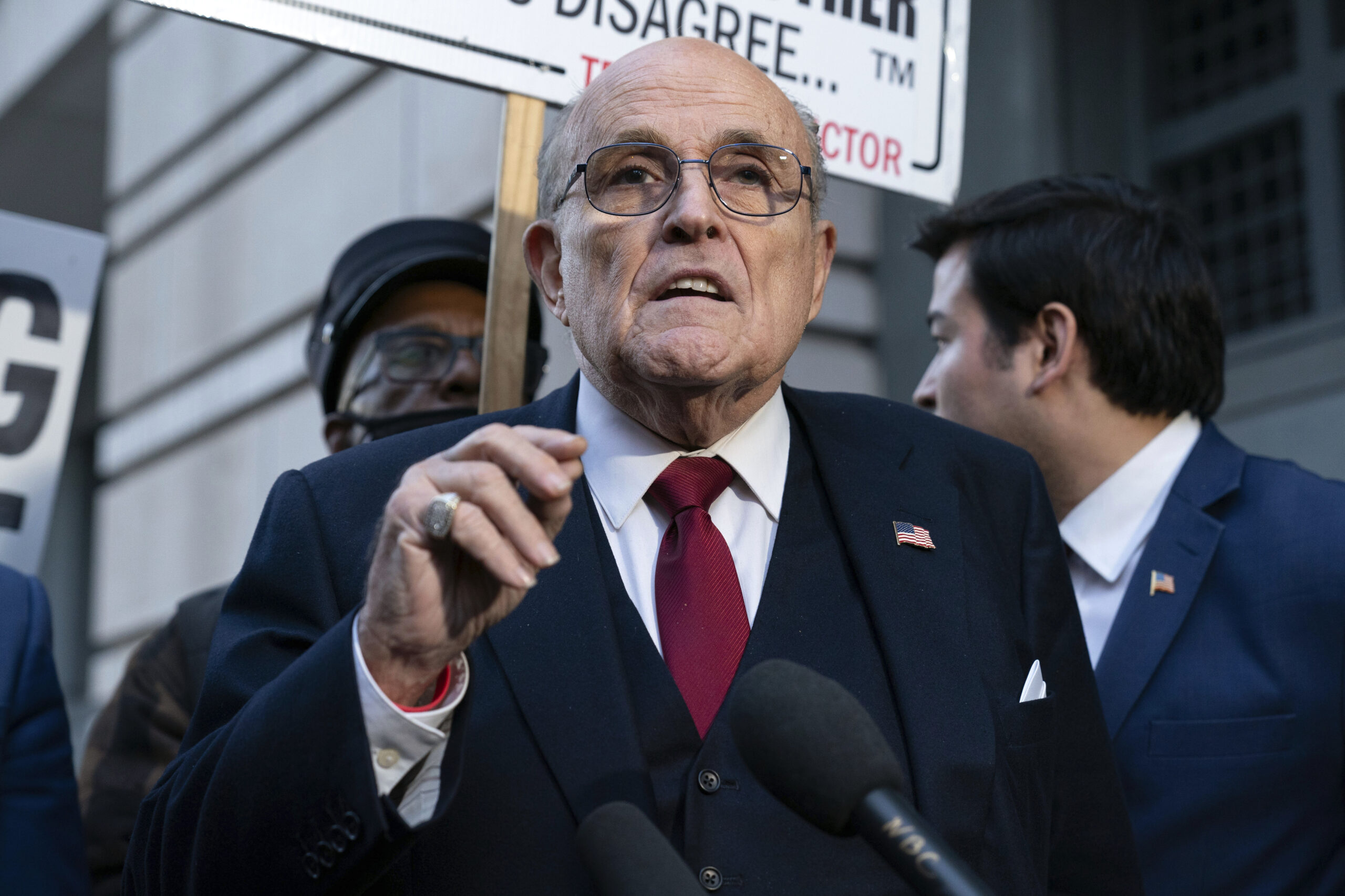 Rudy Giuliani kicked off the air for talking about 2020 election on his ...