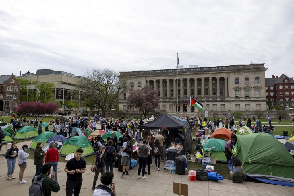 Wisconsin police arrest anti-Israel protesters as campus unrest heats up