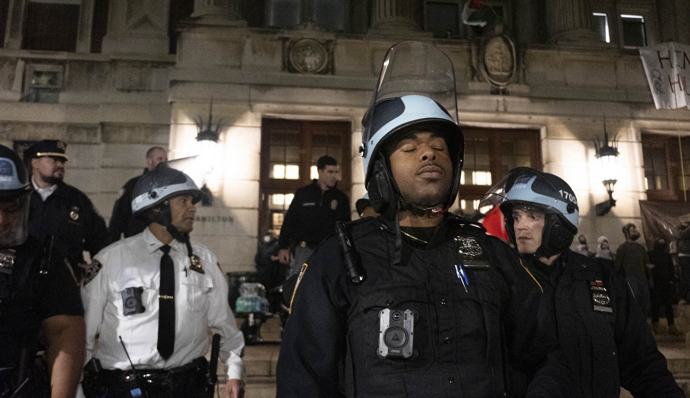 NextImg:WATCH LIVE: New York City officials hold press conference after storming Columbia University protests - Washington Examiner