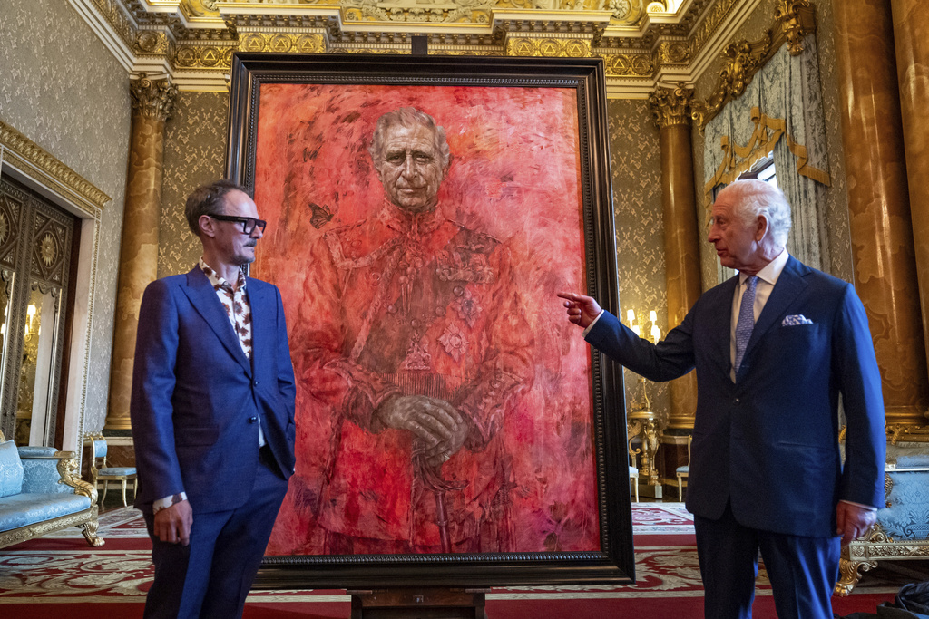 Online ridicule follows release of King Charles III’s official portrait