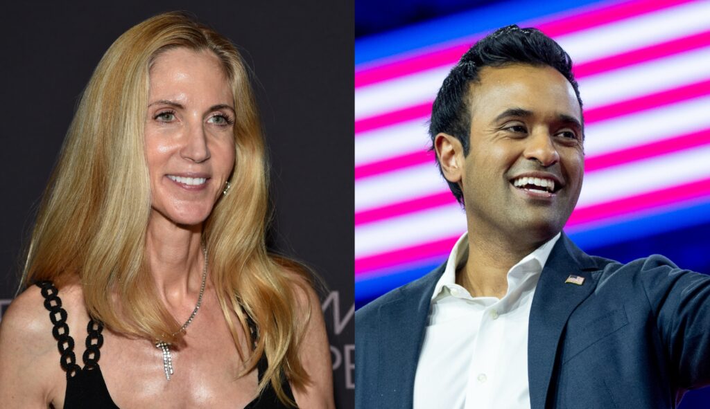 ‘Total lie:’ Ann Coulter denies opposing Ramaswamy’s presidency due to his race