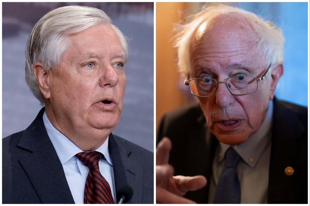 Lindsey Graham criticizes Bernie Sanders for proposing a complete cut in US aid to Israel as an ‘irresponsible statement