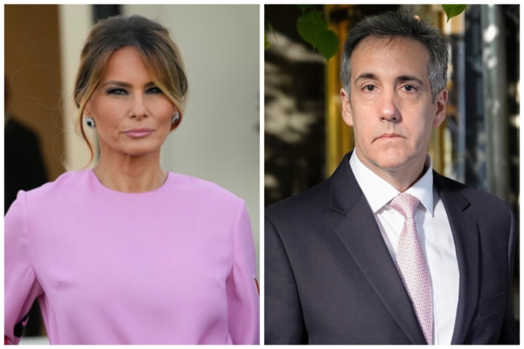 NextImg:Cohen says Melania Trump came up with ‘spin’ for Access Hollywood tape - Washington Examiner