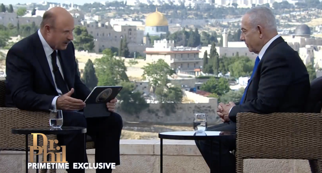 Dr Phil Netanyahu interview