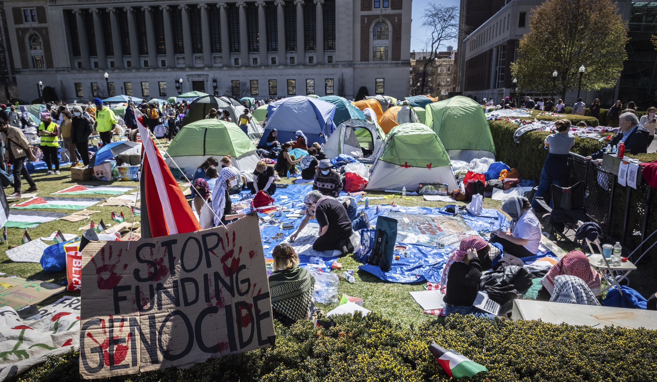 NextImg:Columbia Law Review student editors urge school to cancel exams after protests leave them ‘irrevocably shaken’ - Washington Examiner