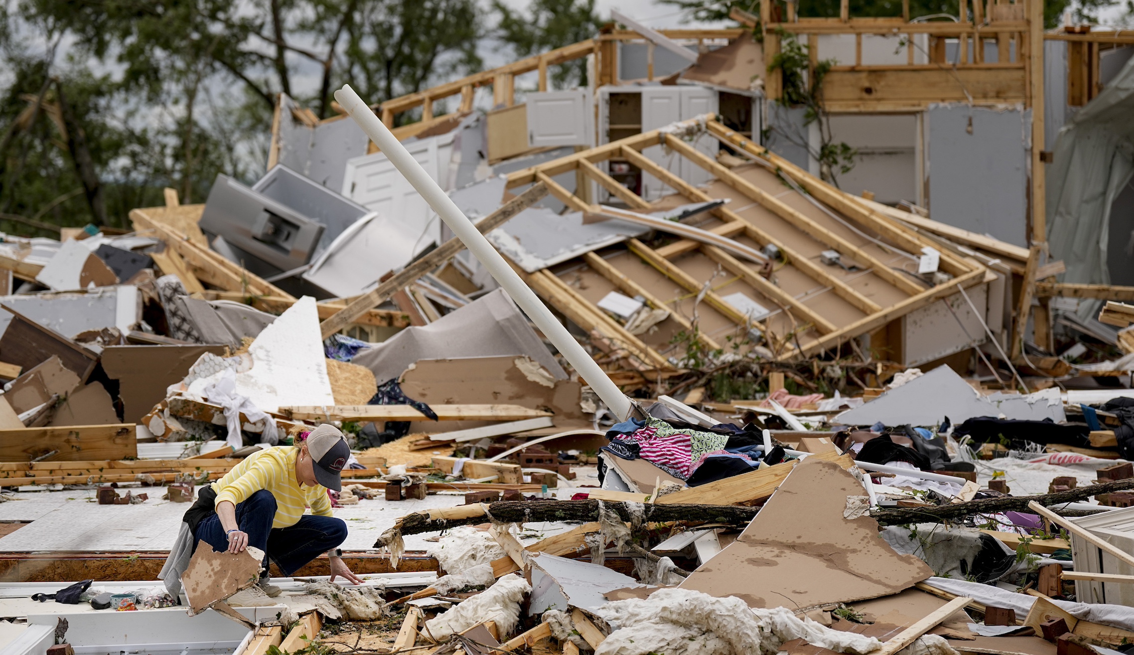 NextImg:Storms sweep through Southern US and leave at least three people dead - Washington Examiner
